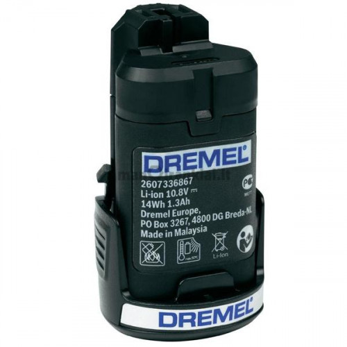 DREMEL 875 10,8 V ličio jonų akumuliatorius (875)